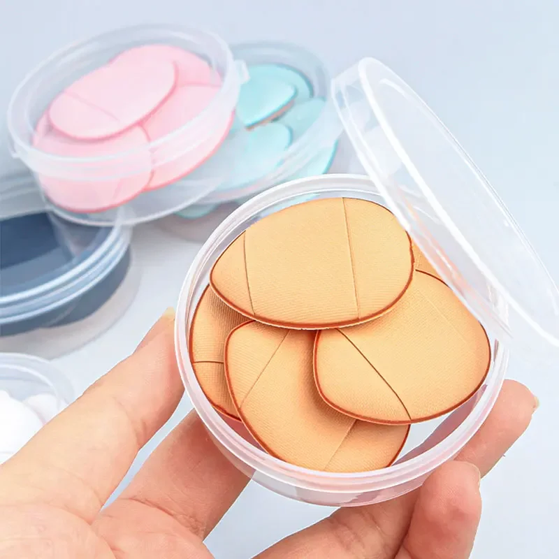 Mini Size Finger Puff Set Professional Cosmetic Cushion Puff Concealer BB Foundation Detail Puff Makeup Sponge Beauty Tool