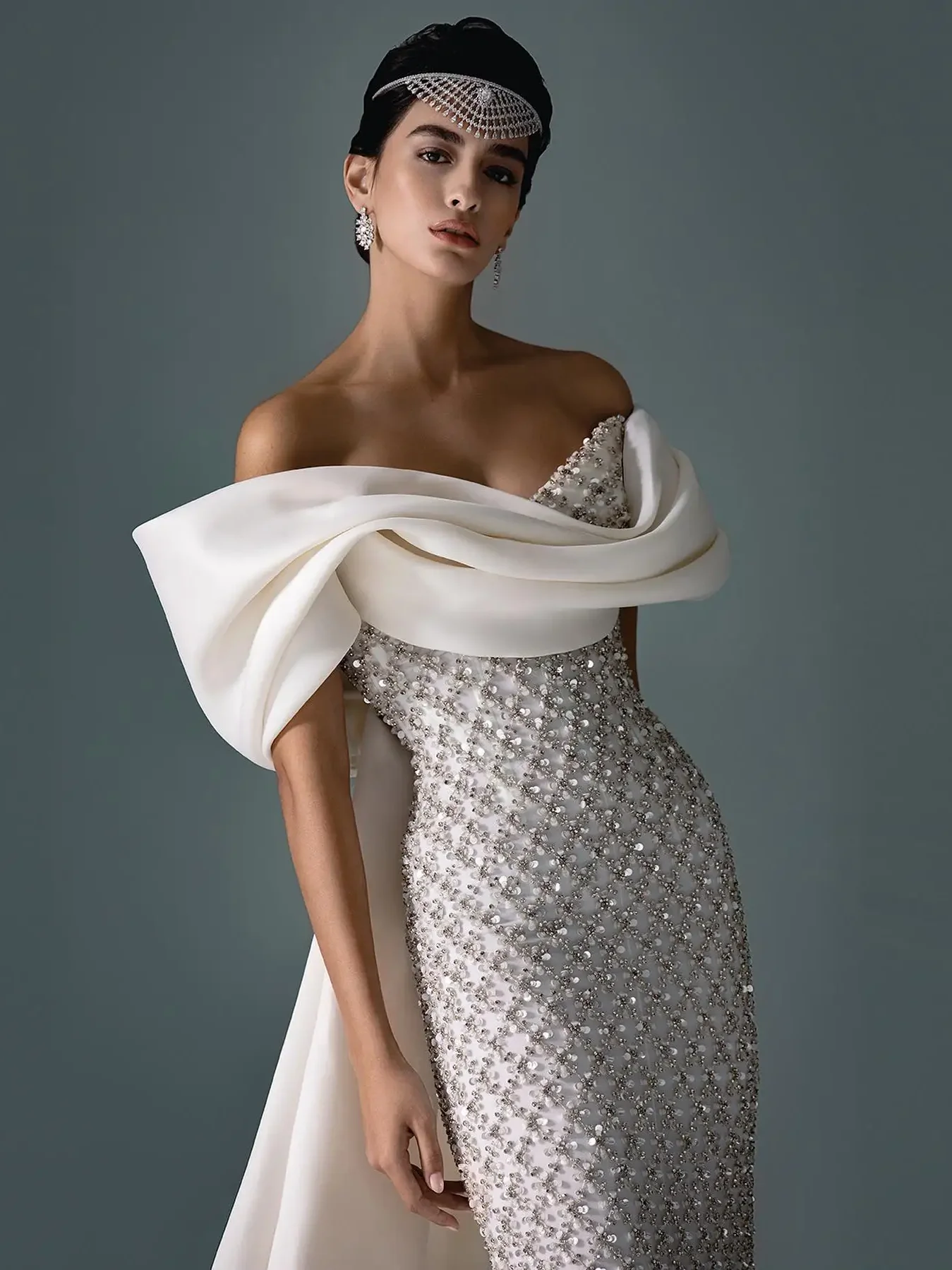 Luxury Wedding Dress Mermaid Off Shoulder Sweep Train Backless Lace Bridal Gowns Свадебное Платье 2024 Vestido De Noiva Boho