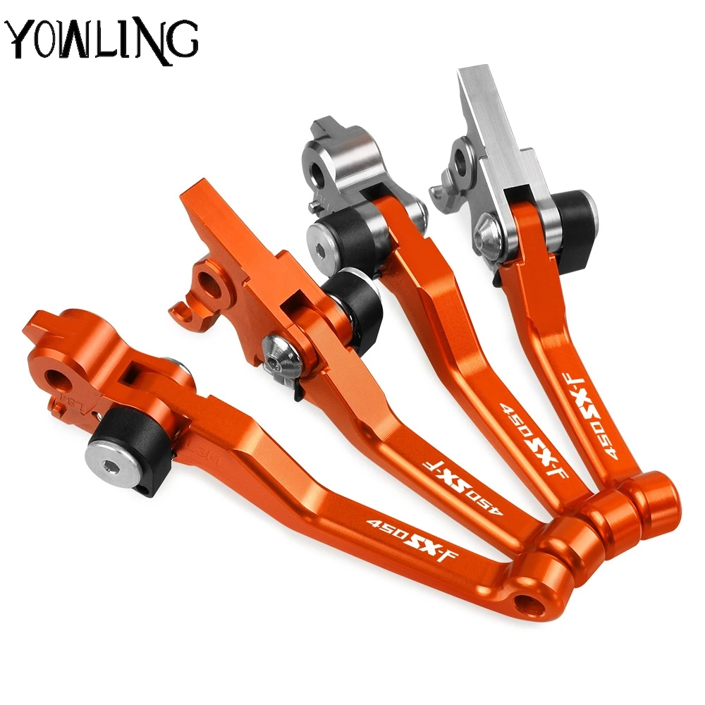 

Pivot Brake Clutch Levers FOR 450SXF 450 SX-F 2009 2010 2011 2012 Motorcycle Aluminum Dirt Pit Bike Brakes Handles Lever