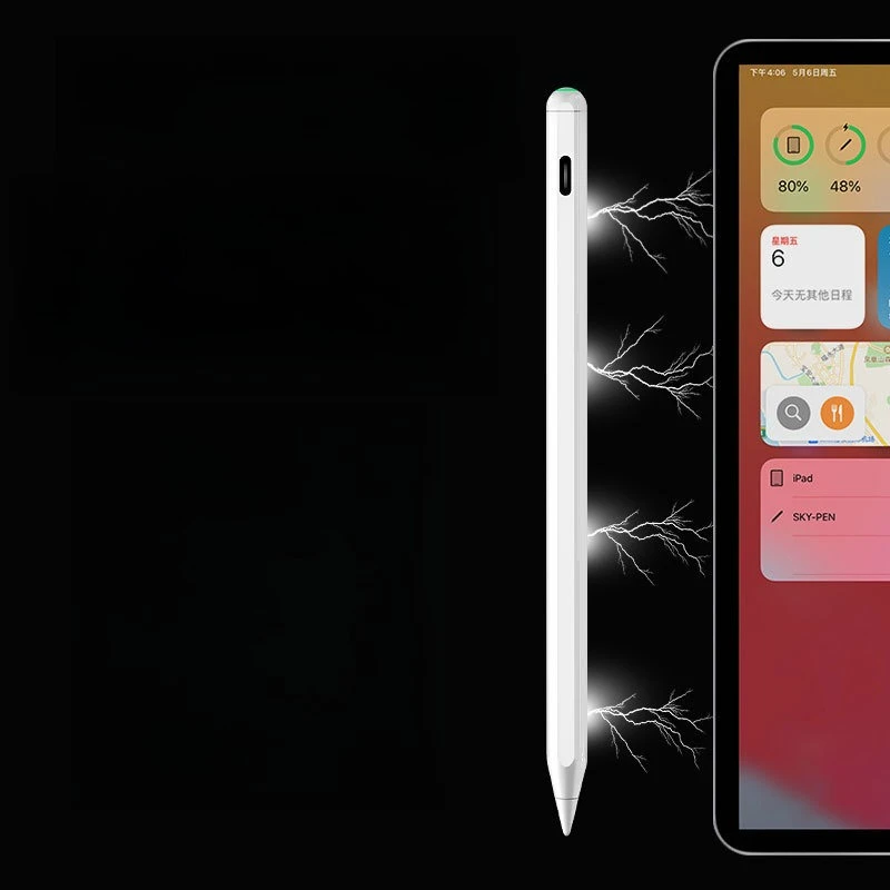 For IPad Pencil Magnetic Charging Capacitive Pen Stylus