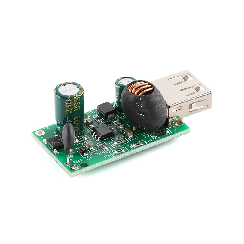 

5V2AUSB electric vehicle mobile phone charging module DC12-80V to 5V step-down board, instrumentation equipment