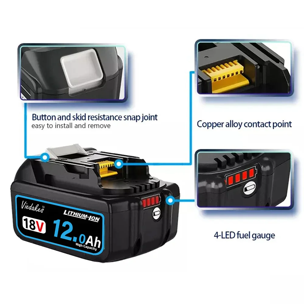 Makita 18V 8Ah Replacement Battery BL1860
