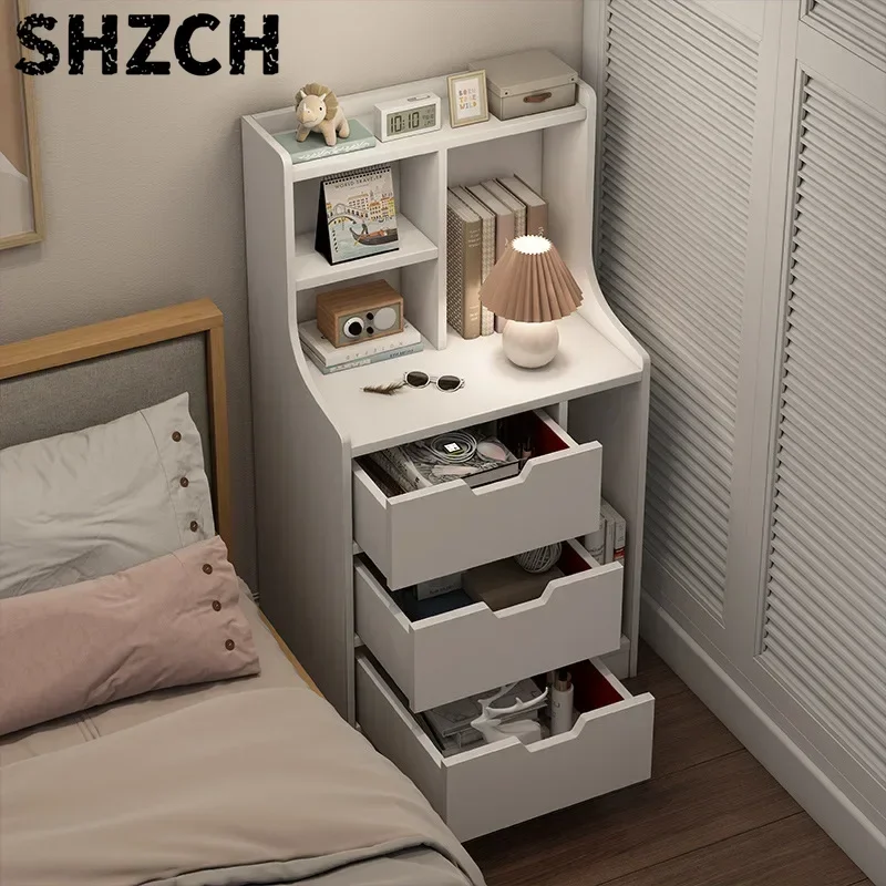 Bedside Table Simple Modern Simple Bedroom Small Bedside Rack Floor-to-ceiling Household Storage Small Cabinet Locker