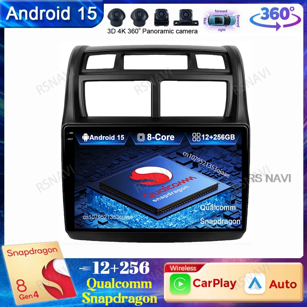 

Android 15 Car Radio For Kia Sportage 2 2004 2005 2006 2007-2010 Qualcomm Head Unit GPS 5G WIFI Navigation 4G LTE Multimedia BT