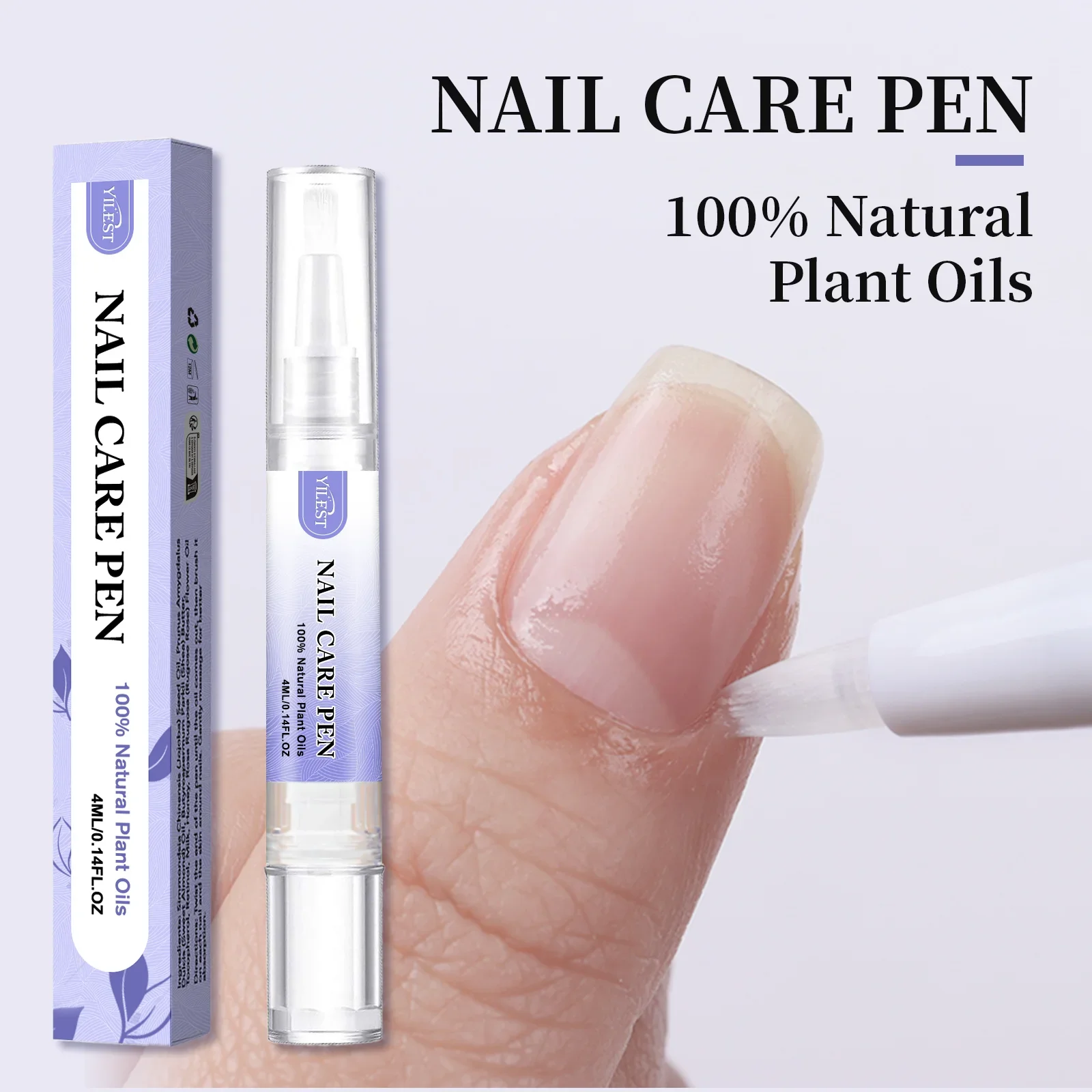 Cuticle Nourishment Pen for Men - Nail care treatment oil. Promotes healthy beautiful nails with precision applicator.