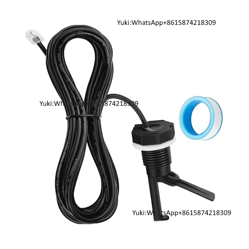 Pool Flow Sensor Assembly 15 Ft. Cable Compatible with Goldline Aquarite Salt Systems Flow Switch for Pools