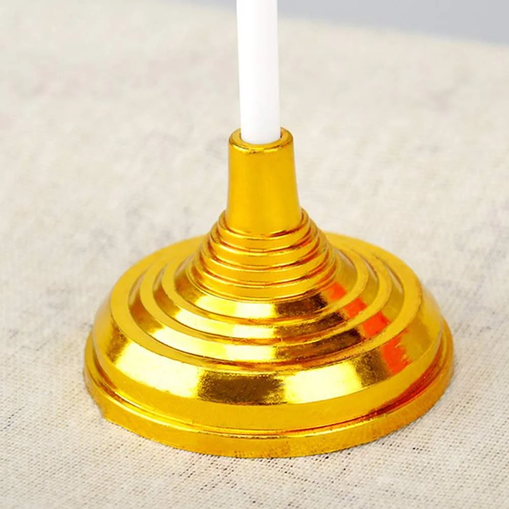 25 mini-supports de drapeaux dorés pour table, bar, restaurant, fête, conférences, décoration de bureau, hautement recommandés