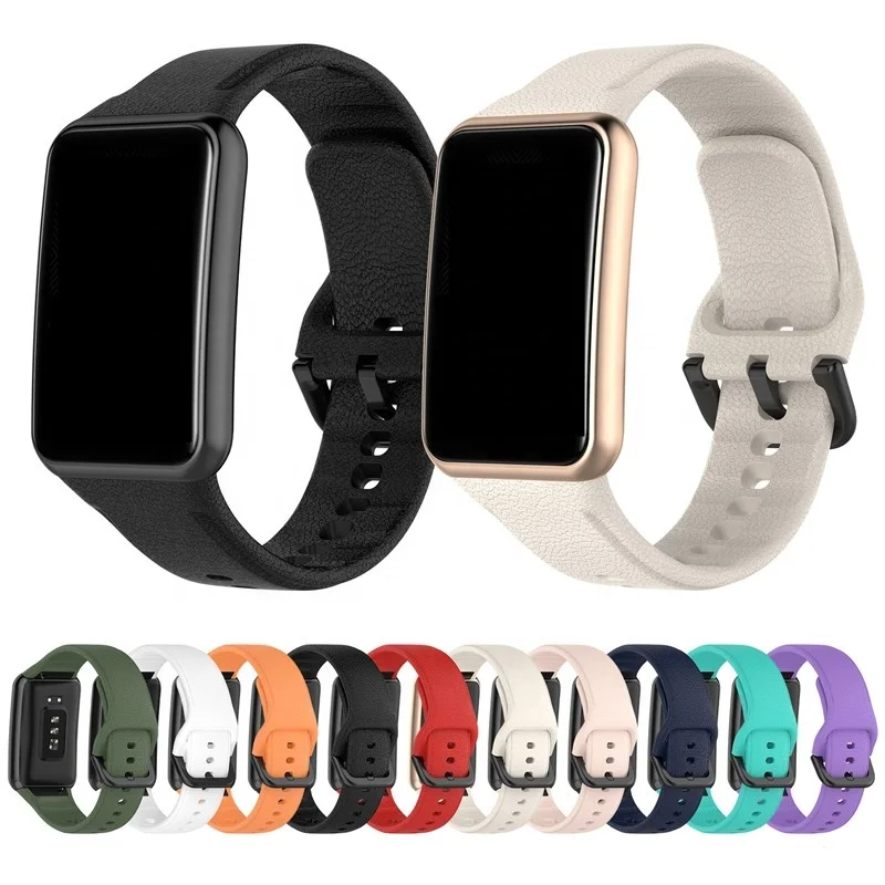 

Sport Smartwatch Bracelet Silicone black Buckle For OPPO Watch Free Band Replacement Accessories