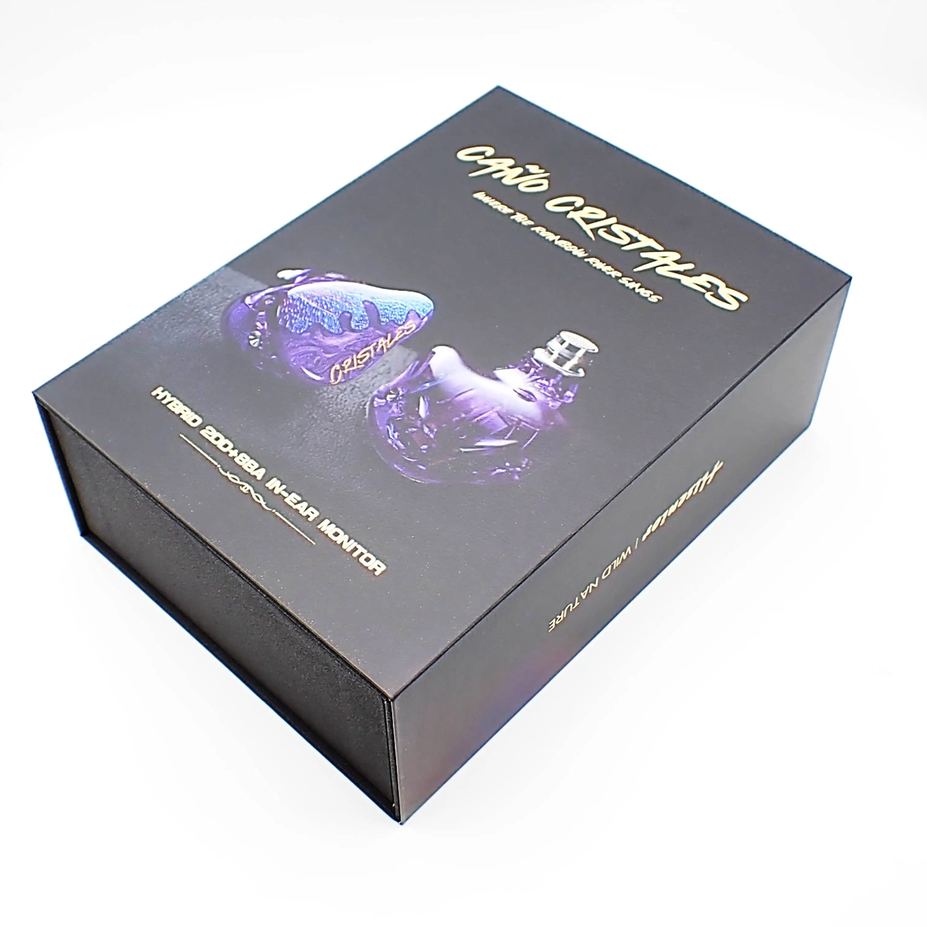 Hisenior Cano Cristales 2DD+8BA Hybrid 2pin 0.78mm HiFi Audiophile