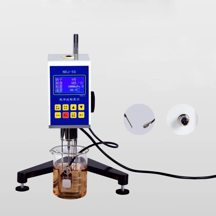 NDJ-5S Digital Rotary Viscometer Rotational Viscometer