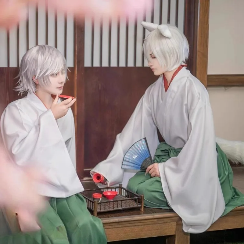

Anime Kamisama Kiss Mizuki Tomoe Cosplay Costume Japanese Kimono Wig Suit for Women Men Halloween Carnival Party Roleplay Outfit