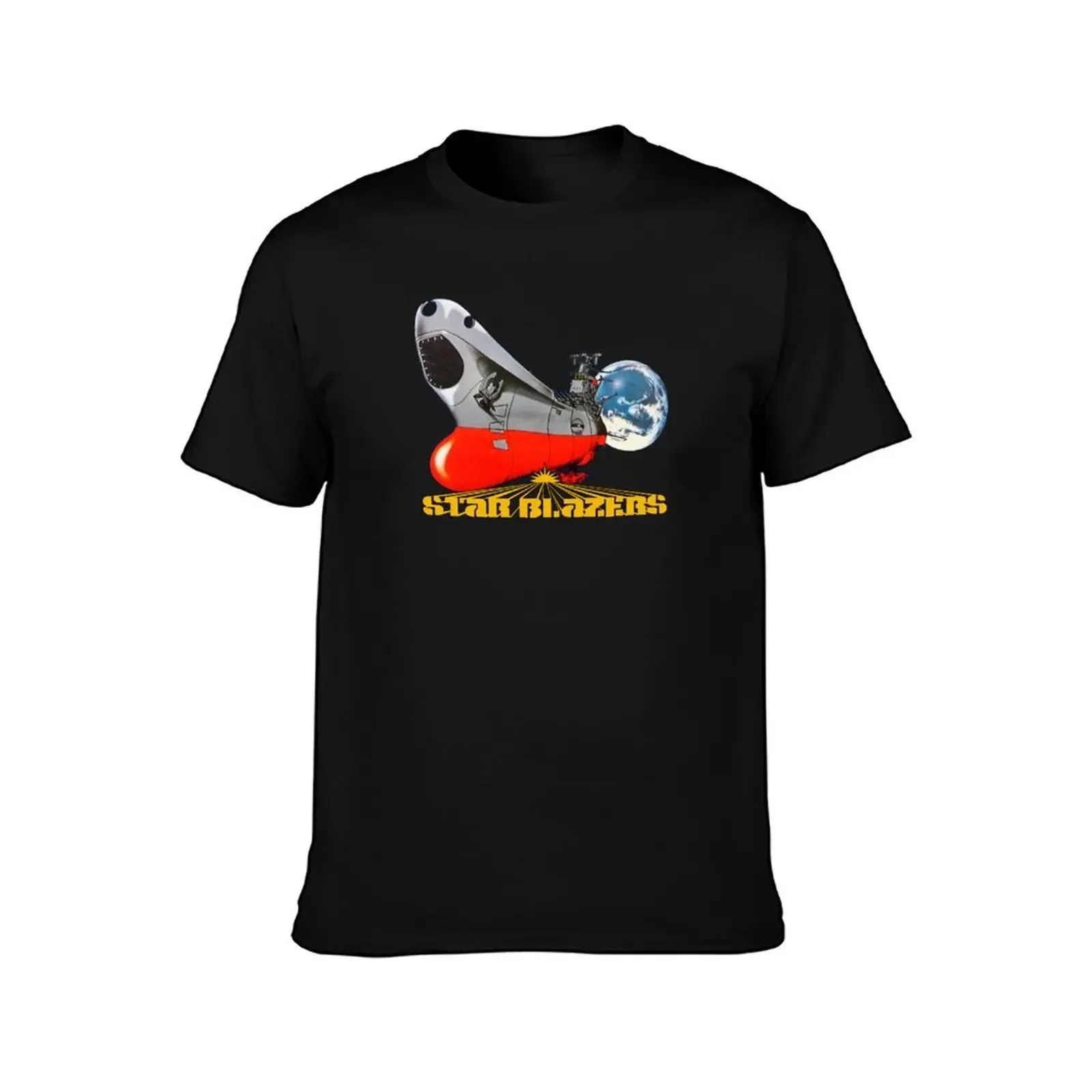 Star Blazers Exclusive T-Shirt funny gifts Man t-shirt graphics street wear plain black t shirts men