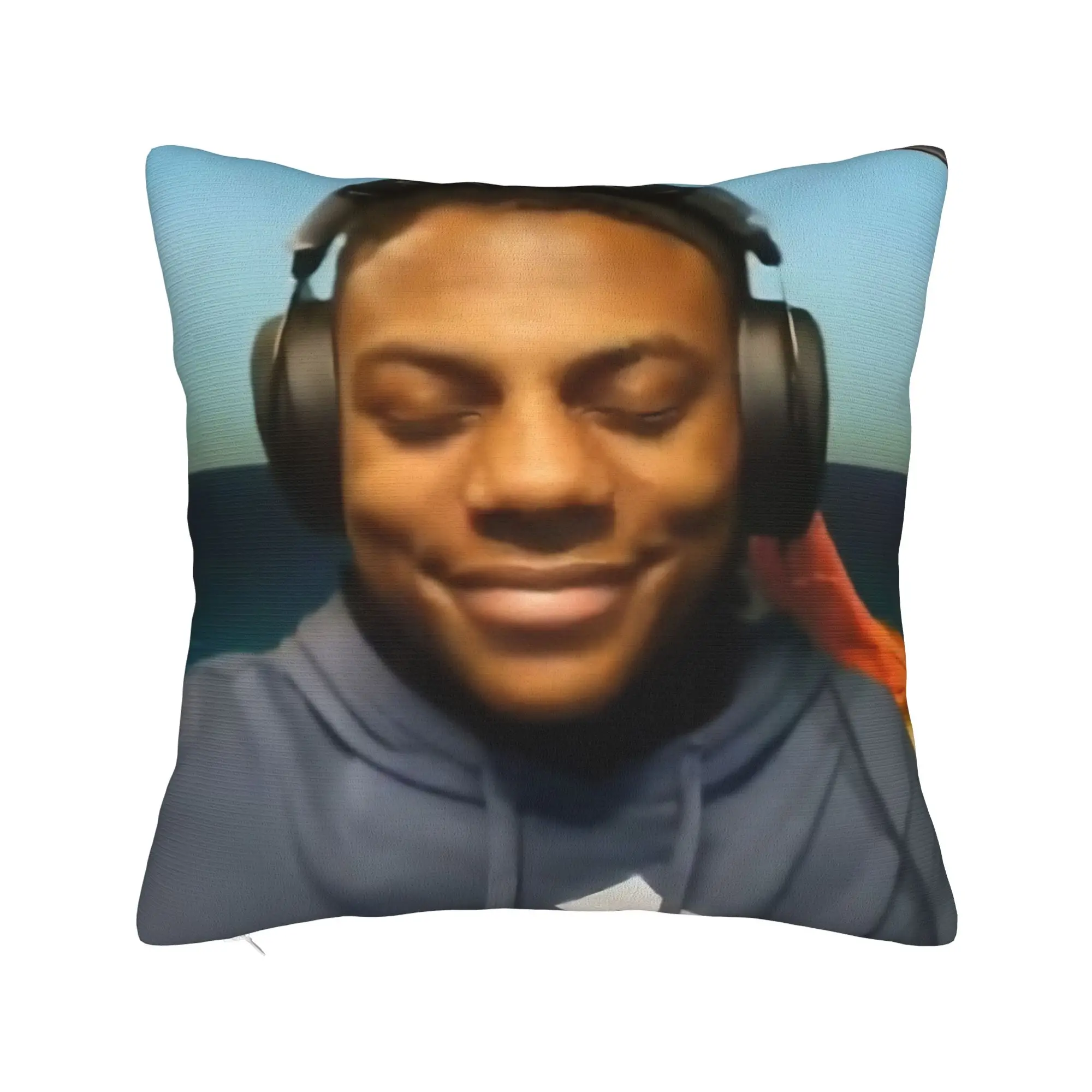 IShowSpeed Funny YouTuber Pillowcase Polyester Cushion Cover Decoration  Pillow Case Cover Home Zipper 18'