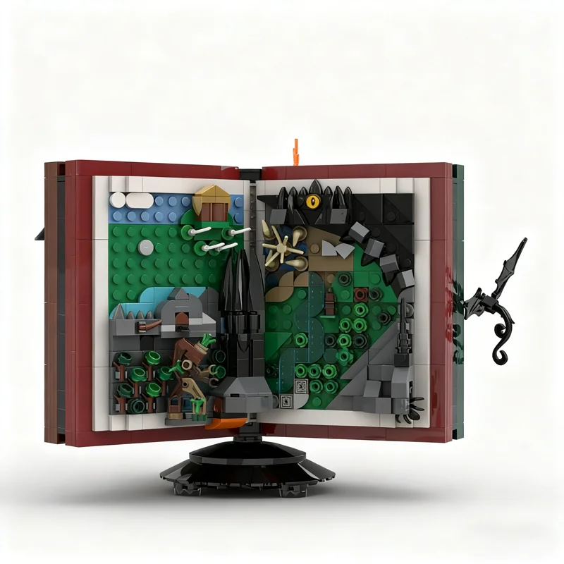 1657pcs MOC Tribute JRR Tolkien The Rings Model Building Festival Gifts Toy Blocks Construction Assemble DIY Creative Idea