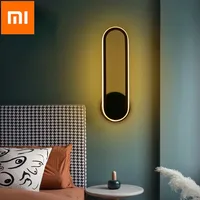 Xiaomi Mijia 330 Rotation Led Wall Lamp 12W AC 85-265V Bedroom Wall Light Fixture Nordic Sconce Light for Living Room Genuine