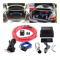 Kit de Suspensão Air Ride, Universal LCD Compatível com Bluetooth, 5 Edição Memória, Unidade de Controlo, Pneumático, Transporte Aéreo