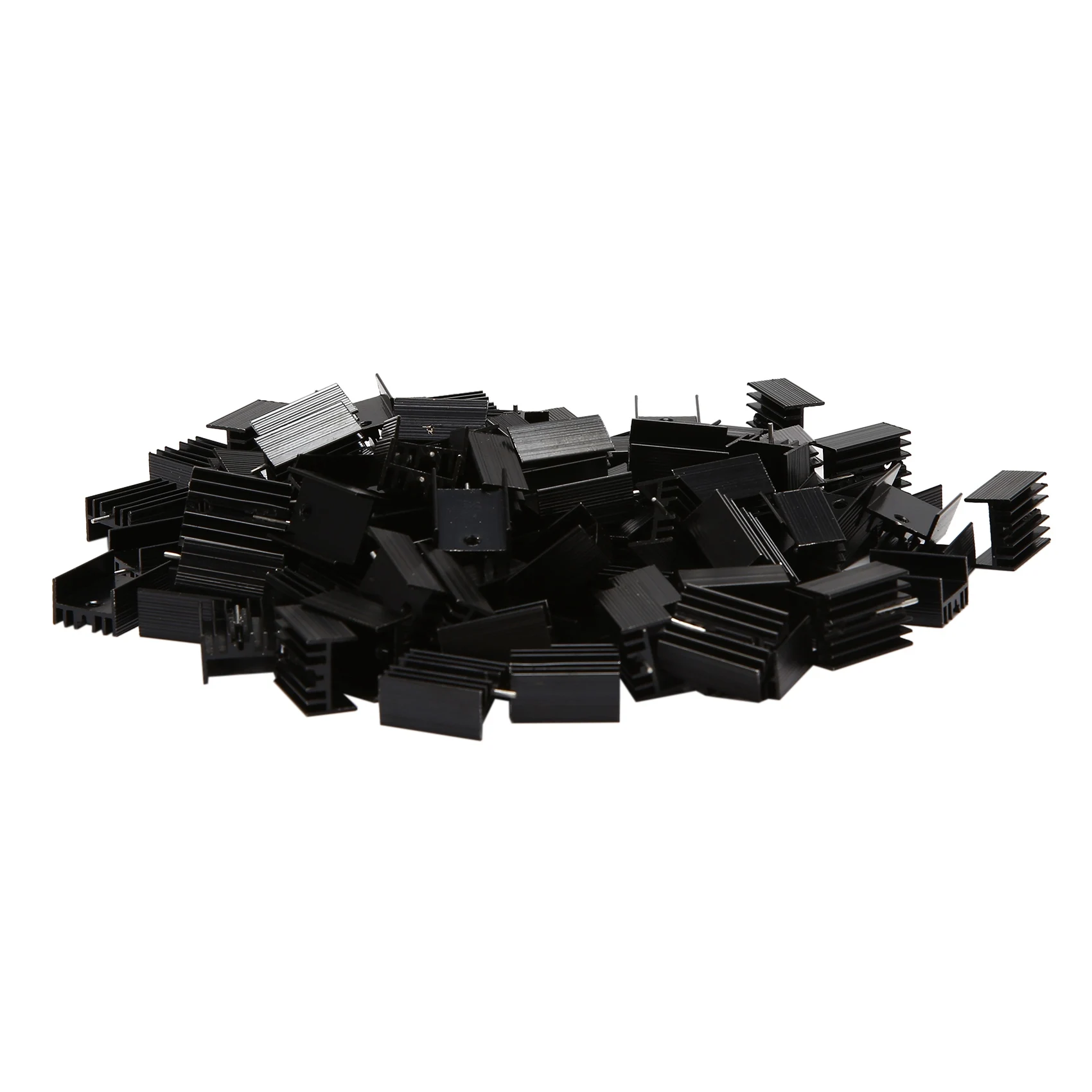 100 Pcs 20X15X10mm Aluminium TO-220 Heatsink TO 220 Heat Sink Transistor Radiator TO220 Cooler Cooling