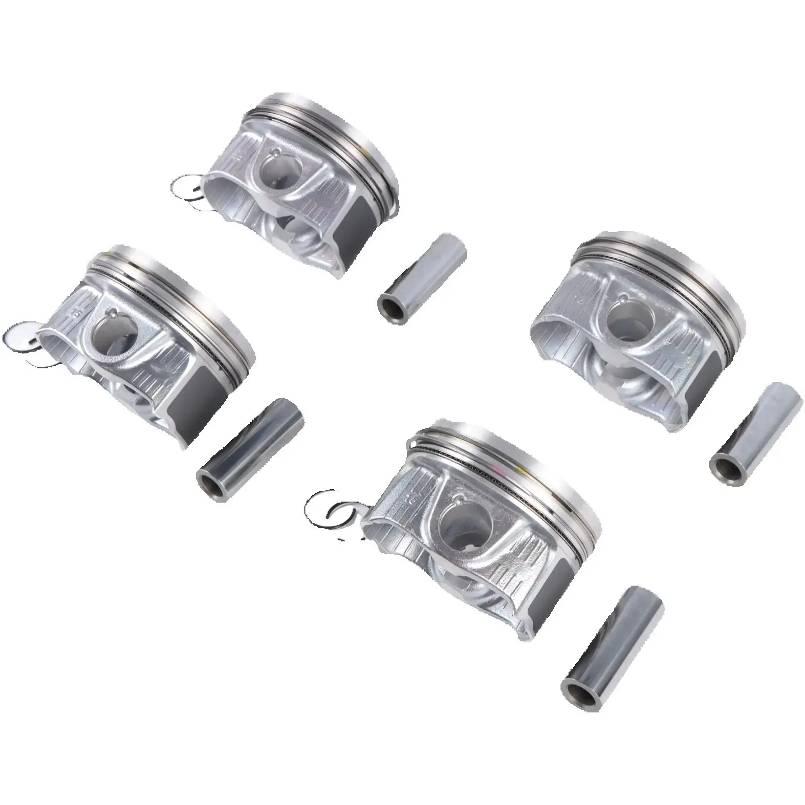 4 قطعة حلقات المكبس مجموعة لمرسيدس بنز C-Class E-Class GLC GLE 2019-2023 M264 2.0T 2640301800 قطع غيار السيارات #3