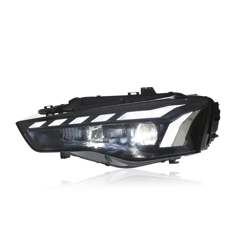 HeadLamp For Audi A5 2008-2016 A5 B9 Head Lights Led Fog Lights DRL Day Running Light Tuning Car Accessories