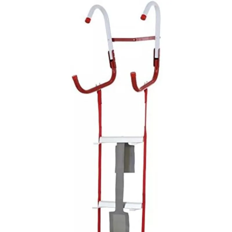 

Fire Escape Ladder, 3-Story Rope Ladder, Extends to 25-Feet, Anti-Slip Rungs