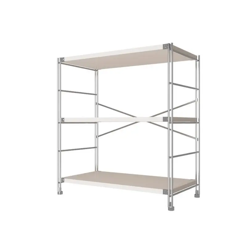 

White Shelf Floor Combination Shelf Kitchen Simple Storage Balcony Living Room Bedroom