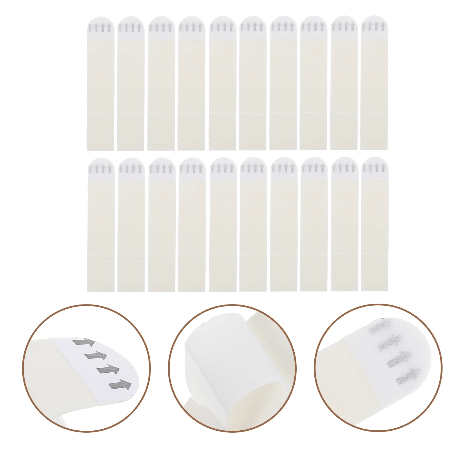 

30pcs Double Sided Adhesive Tapes 1 9x9 3cm Wall Stickers Strong Viscosity Waterproof Hooks Firm Fixing Sticker Home Office