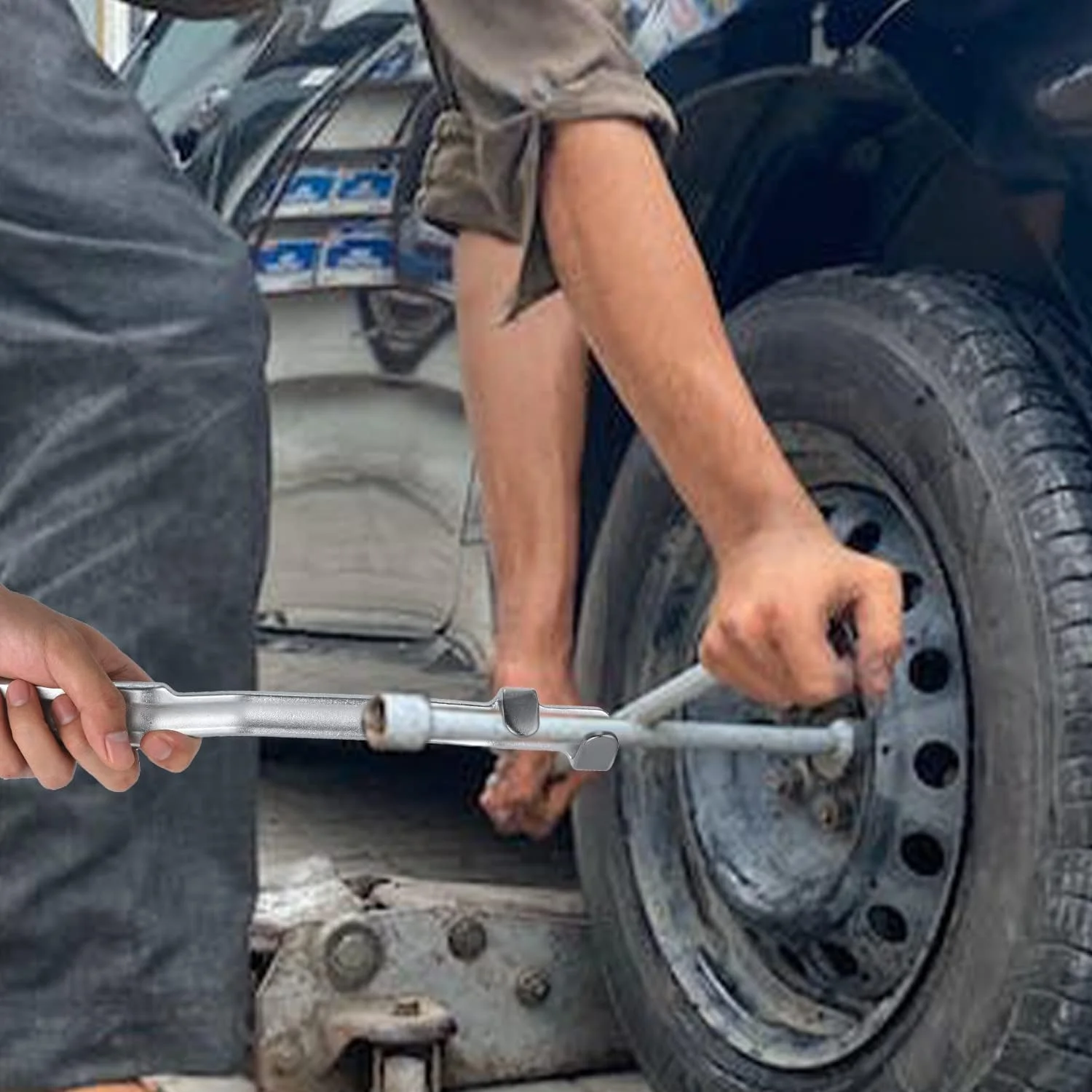 Wrench Extender Tool Bar 15 Inch Long Wrench Extension for Drive Click Torque Wrench for Mechanics Garage Tradesman