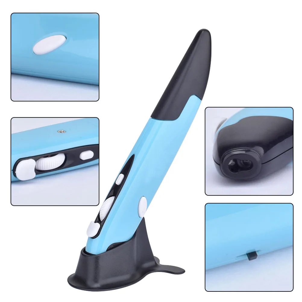 

2 .4G Pen-shaped Mouse Ergonomic Wired Adjustable Stand Wireless for Laptop Presenter