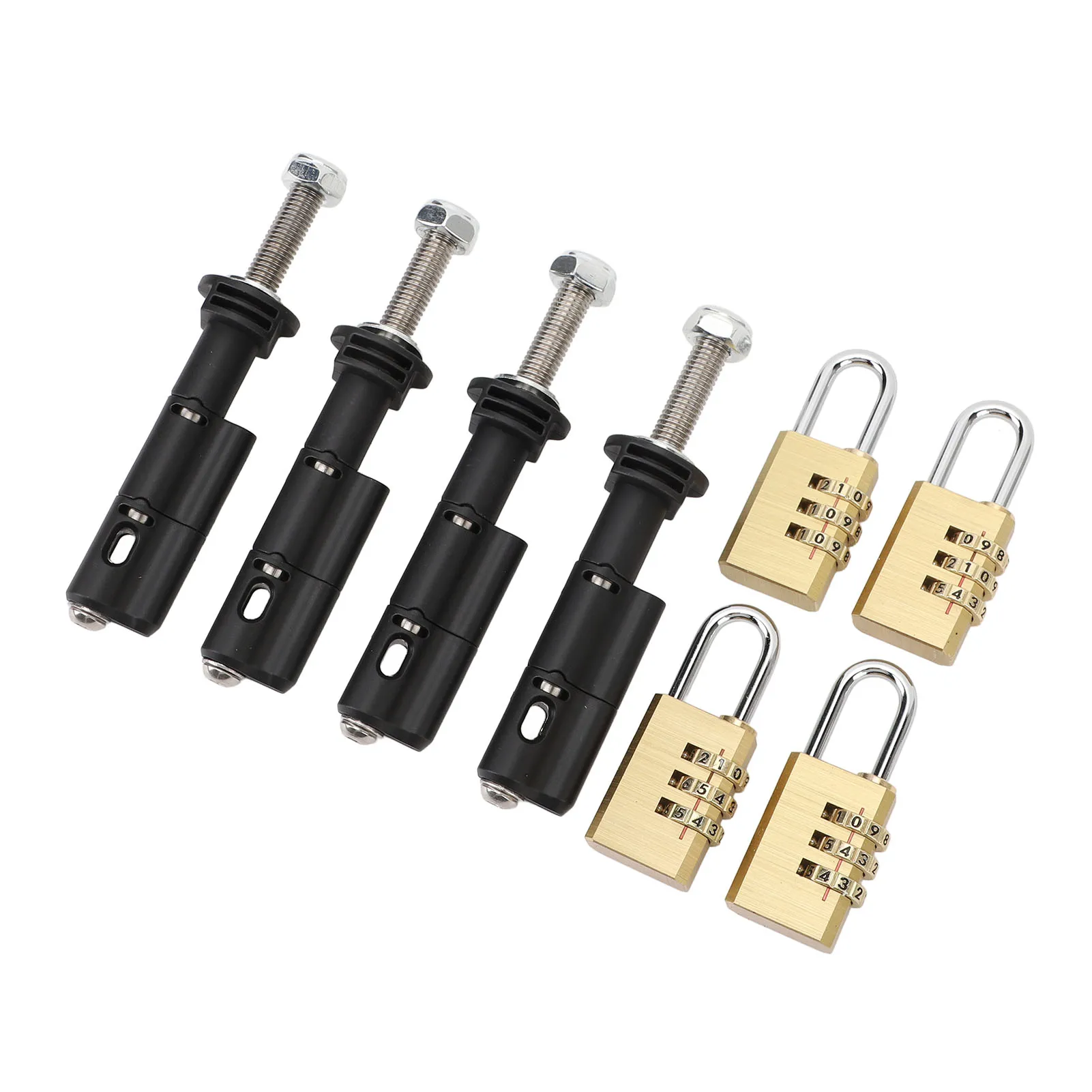 

4Pcs Traction Board Mounting Pin Set Easy Installation for MaxTrax MKII Locking Anti-Theft Kit