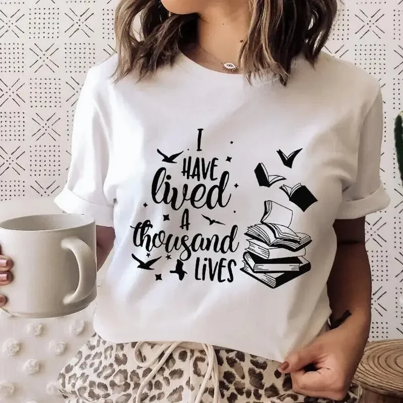 Magic Fairy Tale Cute Printing Design Summer Woman T Shirt Streetwear Short Slee