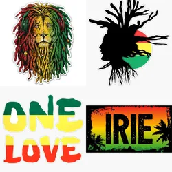 Rasta Sign Decal Rastafarian Bumper Sticker Reggae Car Sign High Quality Waterproof Tuning Vehicles Laptop Stickers