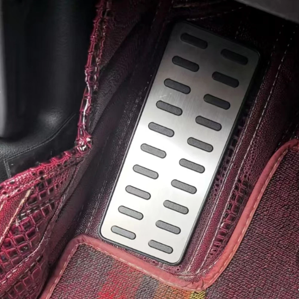 For Kia K2 Rio Soul KX3 For Hyundai Ix25 Creta Accent Verna Solaris Foot Rest Pedals Stainless Steel Rest Pedal Car Accessories