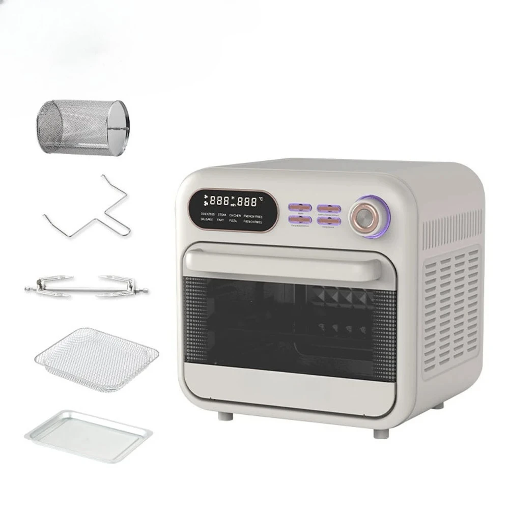 Sokany Multifunctional Air Fryer, Overheat Protection18 Liter Capacity, Toaster with Non-Slip Feet, Viewing Window