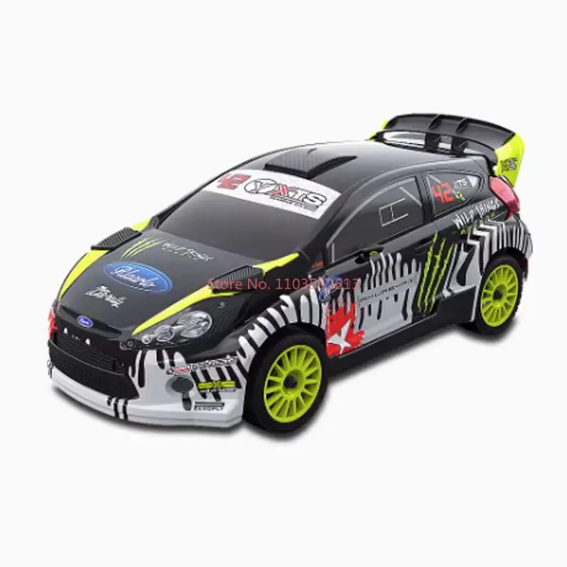 RLARIO RC Cars XTS-F10 Rally Car 4WD 1:10 Professional Competition-Grade Electric Brushless High-Speed Rally Car Model Gift