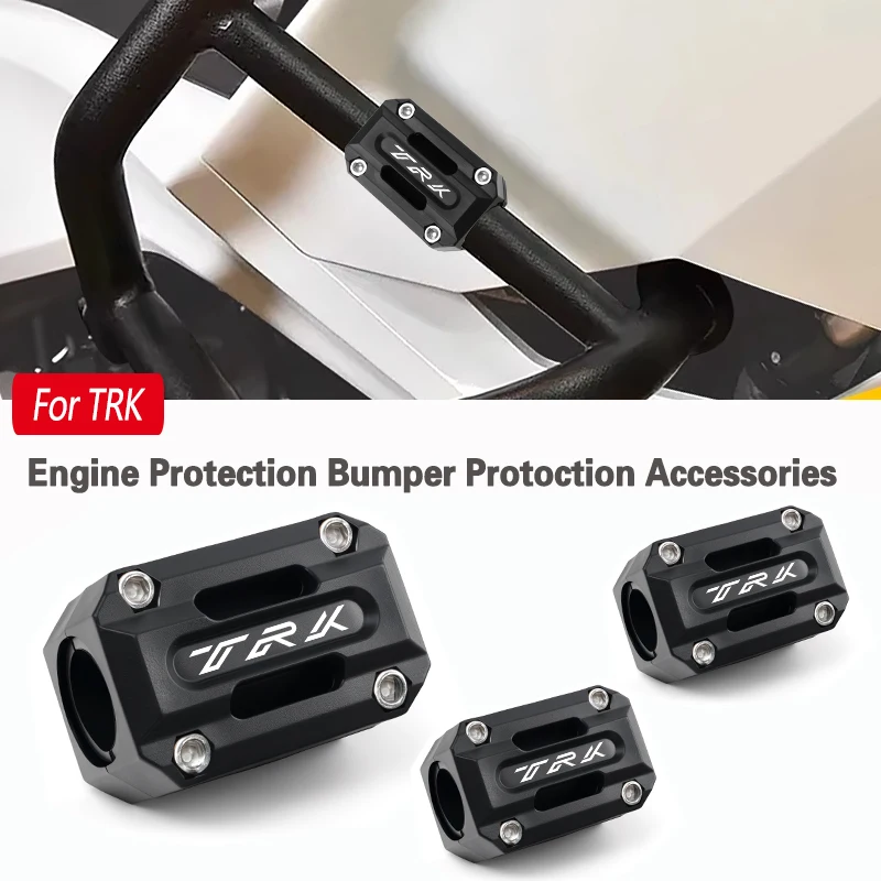 

Motorcycle Engine Crash Bar Bumper Guard Block Accessories For Benelli TRK502 TRK502X TRK 702 251 552 502 502C TRK552