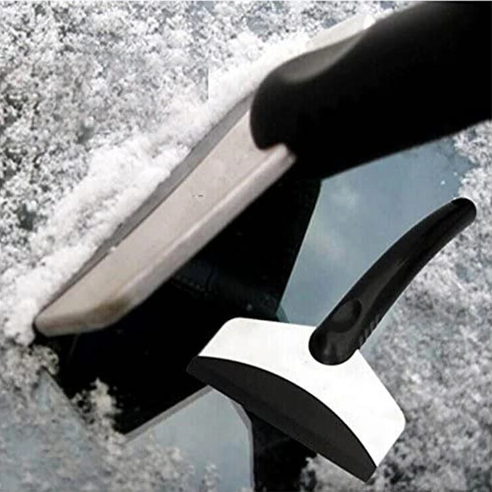 Car Ice Scraper Windshield Ice Breaker Quick Clean Glass Brush Snow Remover TPU Tool Auto Window Winter Snow Brush Shovel