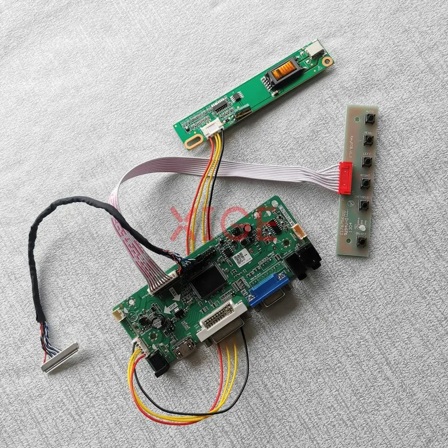 

For N154C1 N154C3 CLAA154WP05 CLAA154WP04 Matrix Controller Drive Board DIY Kit HDMI+DVI+VGA 1440*900 1440x900 LVDS-30Pin 1-CCFL