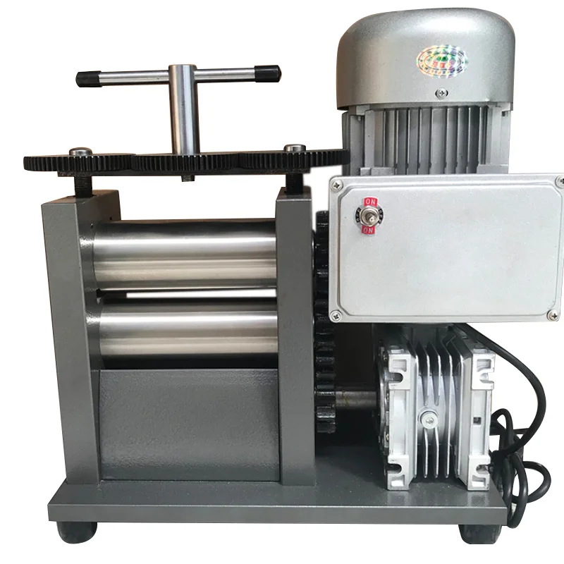 Gold Silver Wire Sheet Roller 370W/750W Electric Rolling Mill Machine Jewery Making Tool With Wire Collection 220V