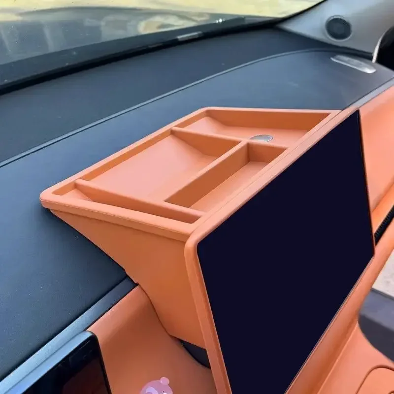 Central Control Screen Behind The Scenes Storage Box For Leapmotor C16/C10 Modified Tissue Storage Box ETC Bracket Auto Parts