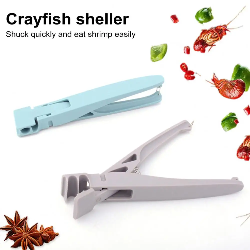 2/4/6Pcs Crawfish Peeler Shrimp Peeler Tool Peeling Cooked Shrimp Crawfish Shell Remover Seafood Shucker Kitchen Accessories