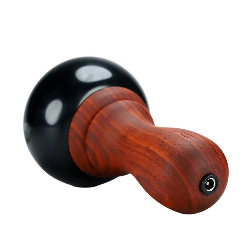 

Warm Moxibustion Instrument Healing Massage Tool for Face Back Shoulders Neck Pain Relief Portable Body Massager Black Heated