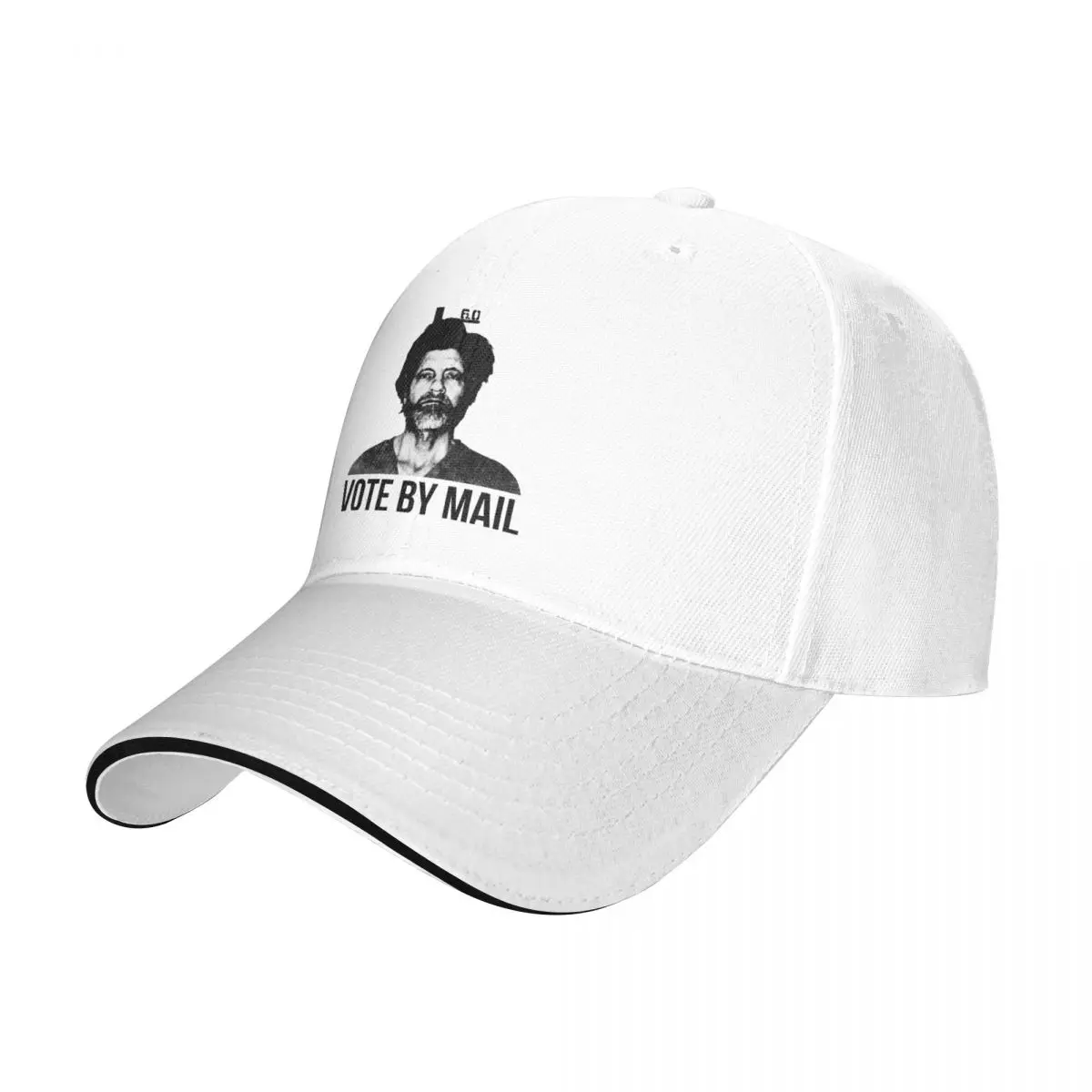 Vote By Mail Ted Kaczynski Baseball Cap Men Women Fashion Sun Caps Dad Hat Breathable Polyester Sports Cap Summer Hats