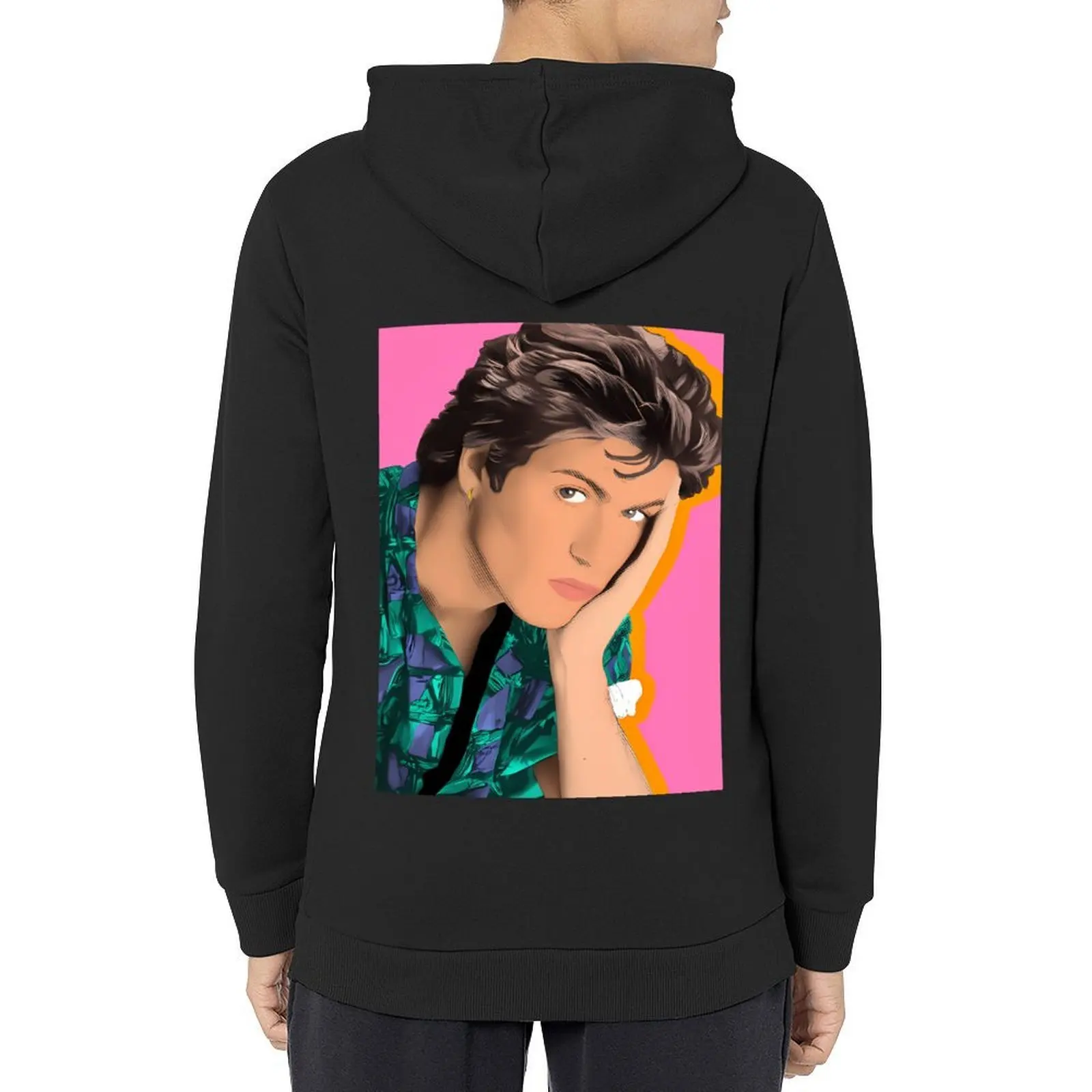 

George Michael 80s Wham! Hoodie fashion men aesthetic clothing male clothes hooded shirt new in hoodies
