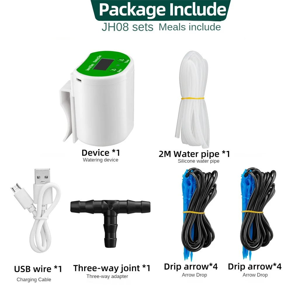 New Automatic Watering System for Potted Plants Drip Irrigation Kit Self Watering Device Water Timer and USB Power Supply Garden