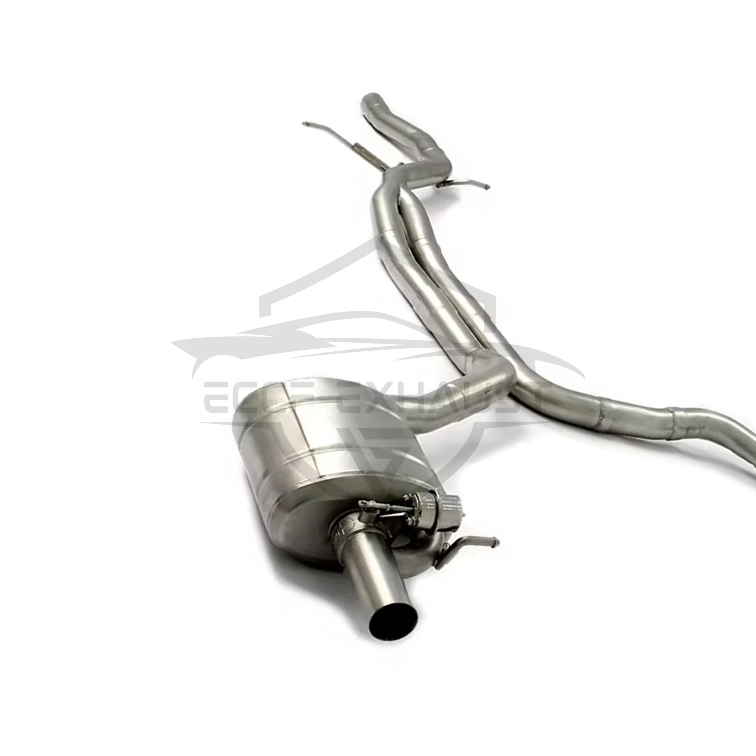 Pneumatic Valved Stainless Steel Catback Exhaust for Audi C8 2.0T 3.0T Freely Adjustable Sound