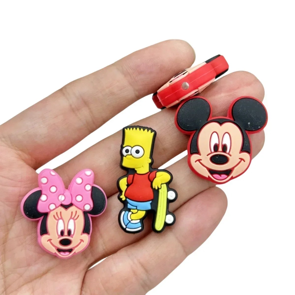 10PC DIY Cartoon Mini Silicone Beads Nipple Chain Bead Pen Bead  Jewelry Accessories Focal Bead Food Grade Silicon For Baby Toys