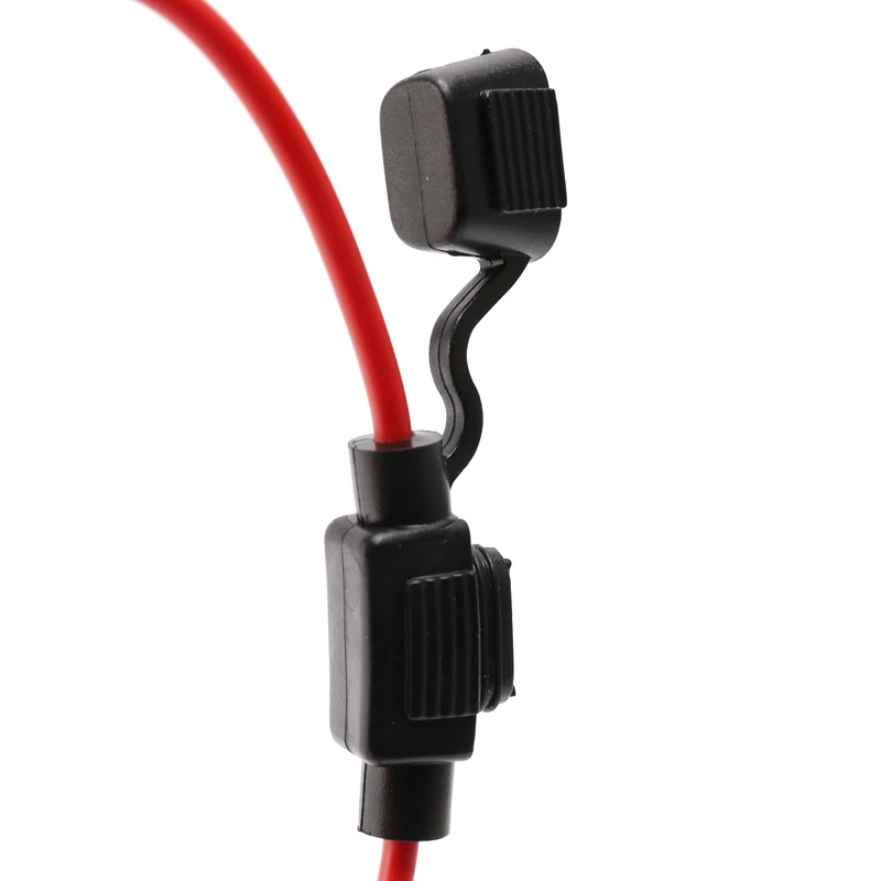 ฟิวส์ฟิวส์2X ฟิวส์ฟิวส์แบบมีสาย14AWG ในตัวสำหรับรถยนต์20A รถยนต์ขนาดเล็ก