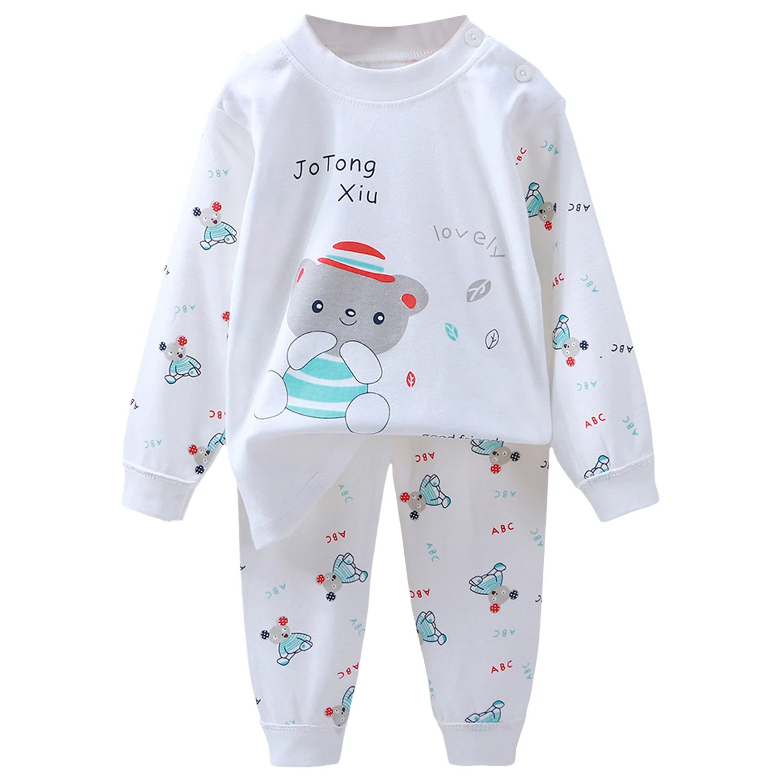 

5t Boys Summer Clothes Toddler Baby Boy Clothing Sets Little Dinosaur Printed Long Sleeve Tops And Pants Kids Baby Tuxedo Shirt