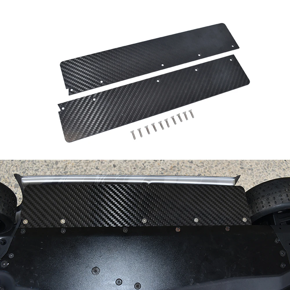 GPM carbon fiber 56MM width outer wing guard Foot pedal Side Skirt Set ARA320509 for ARRMA 1/7 INFRACTION FELONY 6S BLX