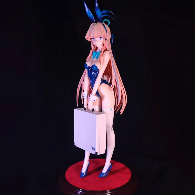 Asuma Toki Figura 25 cm Blu Archivio Sexy Kawaii Doll Bunny Girl Doll Spot Anime Action Decorazione Forniture Regalo di compleanno